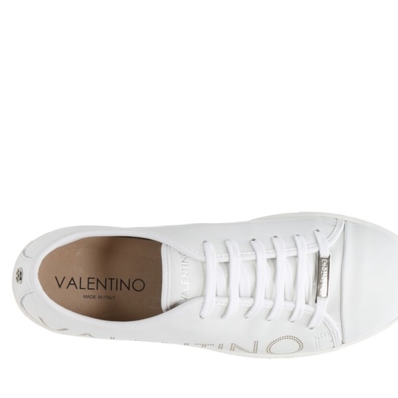 Valentino dalia white leather platform sneakers - Picture 7 of 15